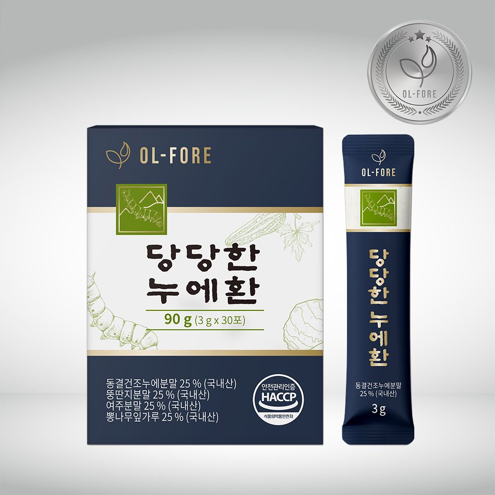 [6개월분]당당한 누에환 6box 540g (3g x 30환)